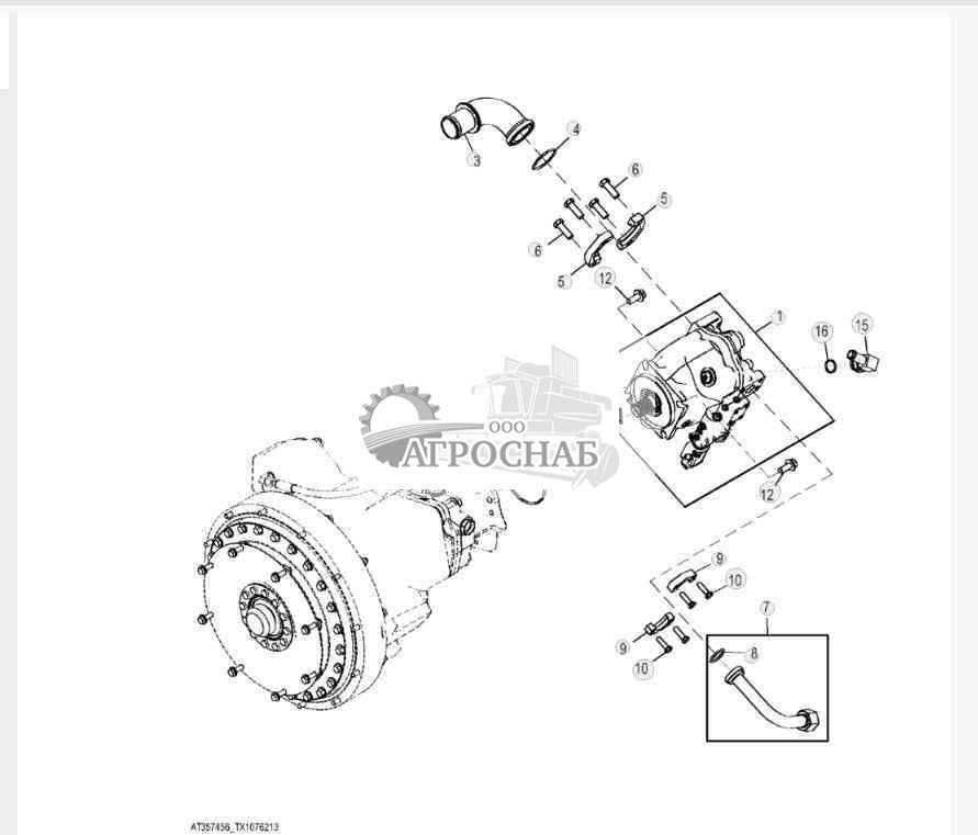 Main Pump, Torque Converter 